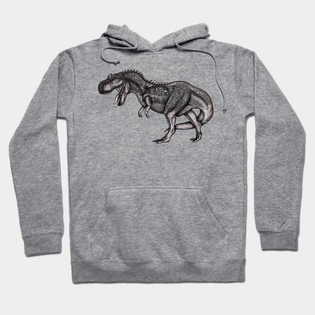 Ark - Tyrannosaurus Hoodie by charyzard